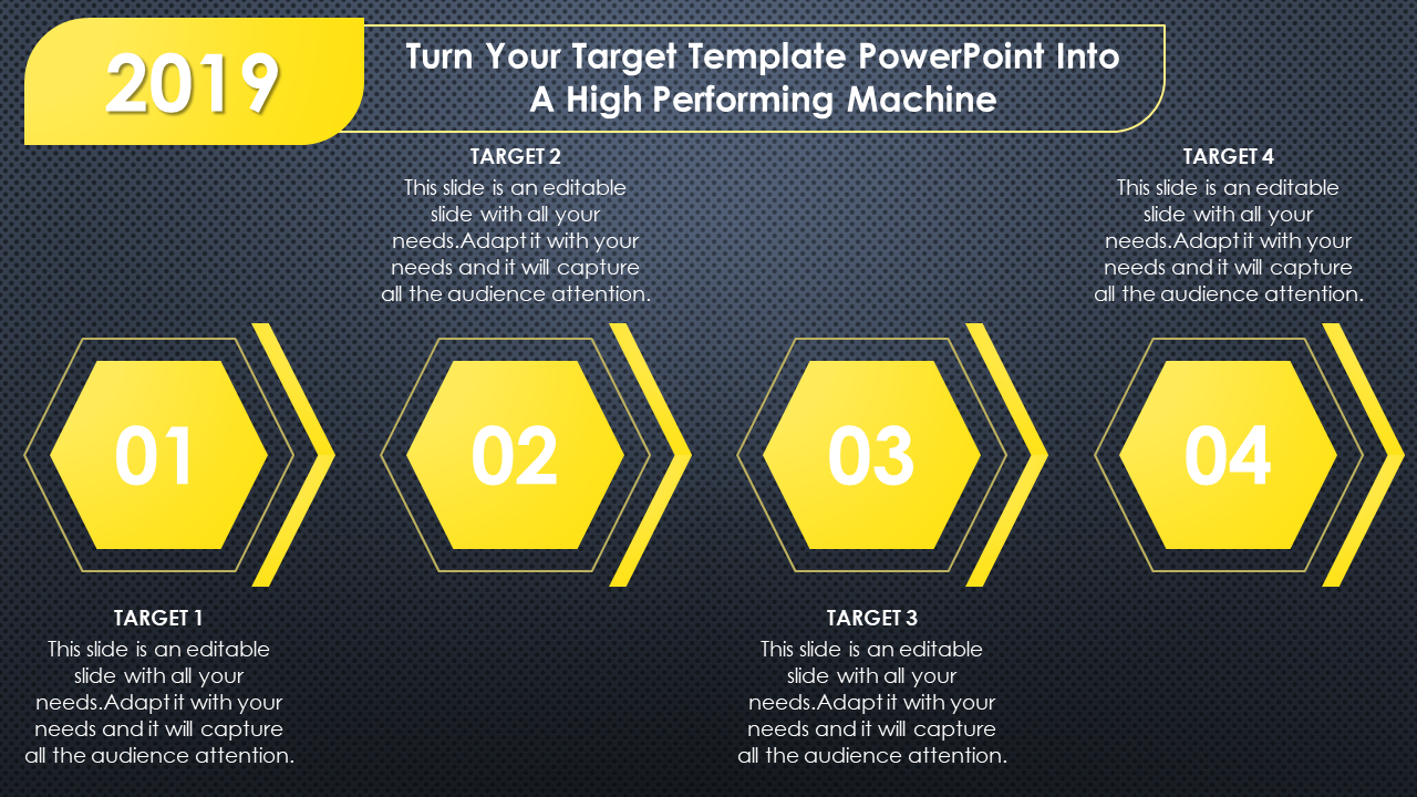 Get Instant Target PowerPoint  Template For Presentation